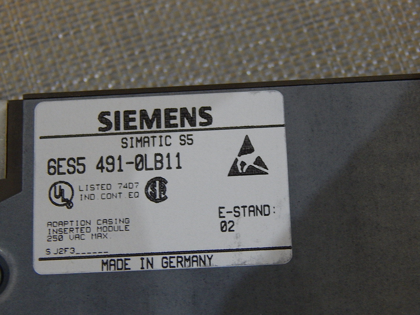 Phoenix Contact Interbus-S IBS S5 DCB/I-T + 6ES5491-0LB11 Used
