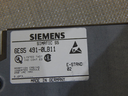 Phoenix Contact Interbus-S IBS S5 DCB/I-T + 6ES5491-0LB11 Used