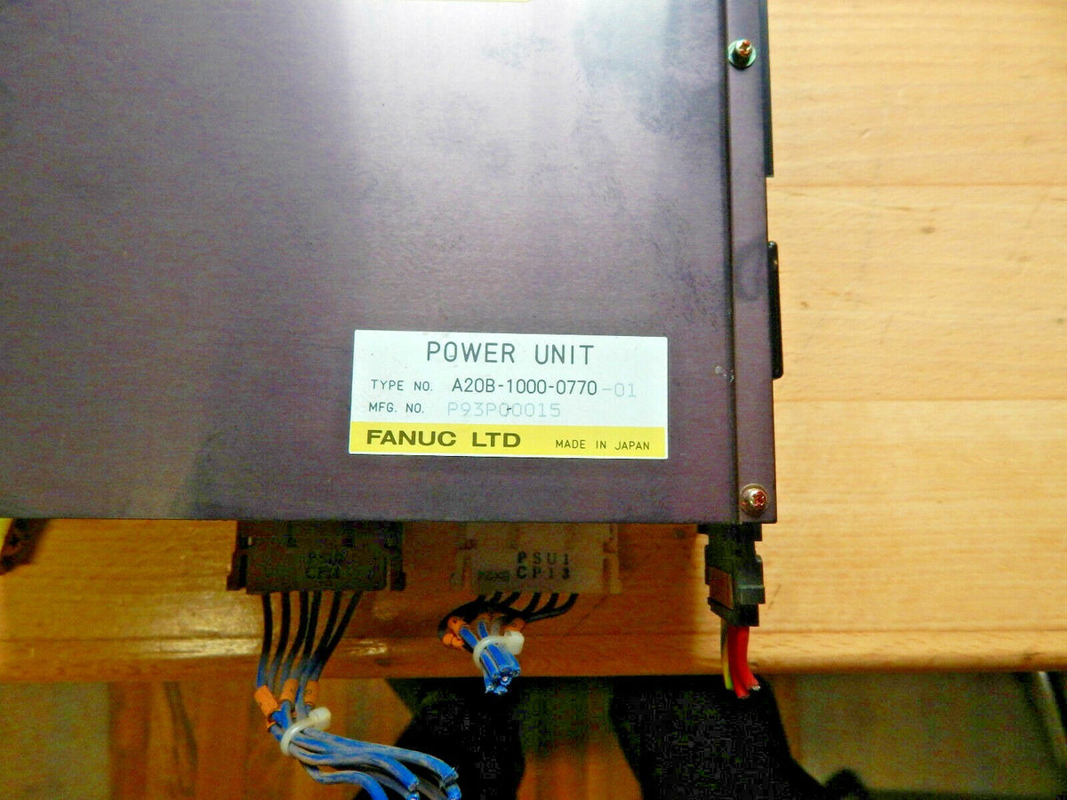 FANUC Power Unit A20B-1000-0770-01 Power Supply