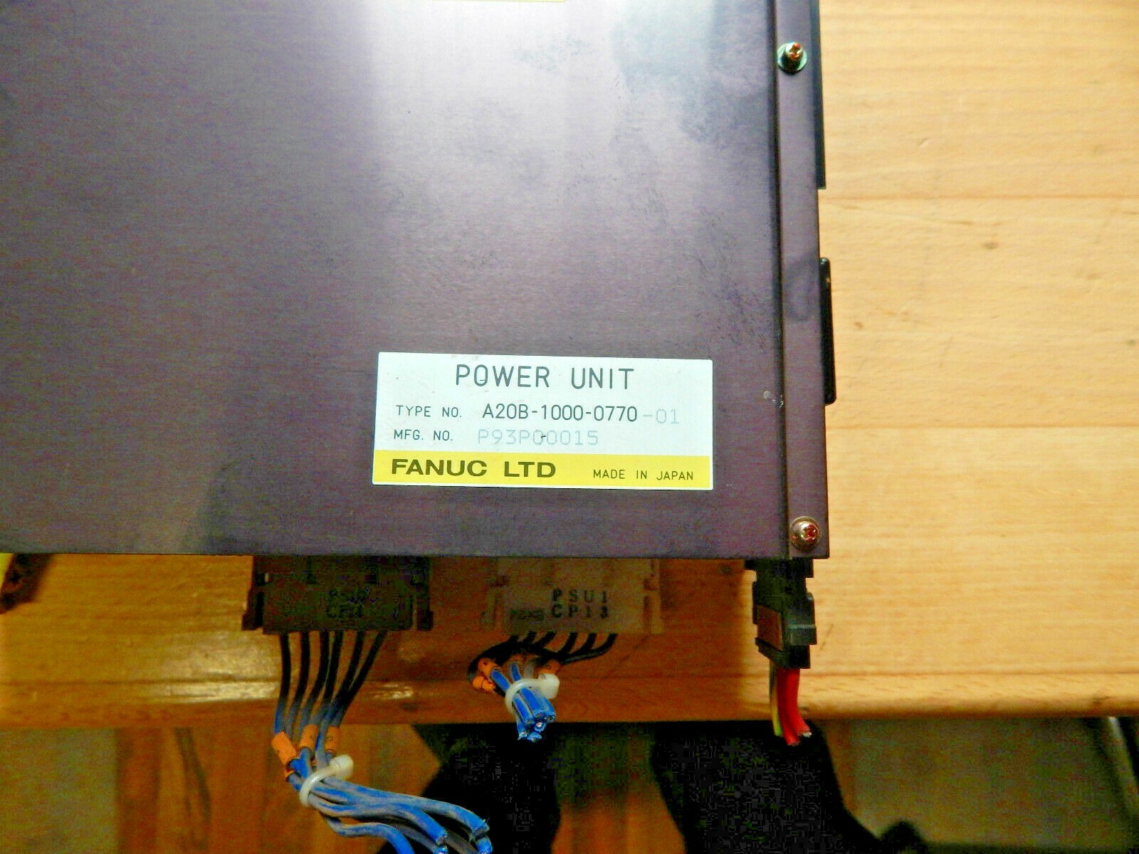 FANUC Power Unit A20B-1000-0770-01 Power Supply
