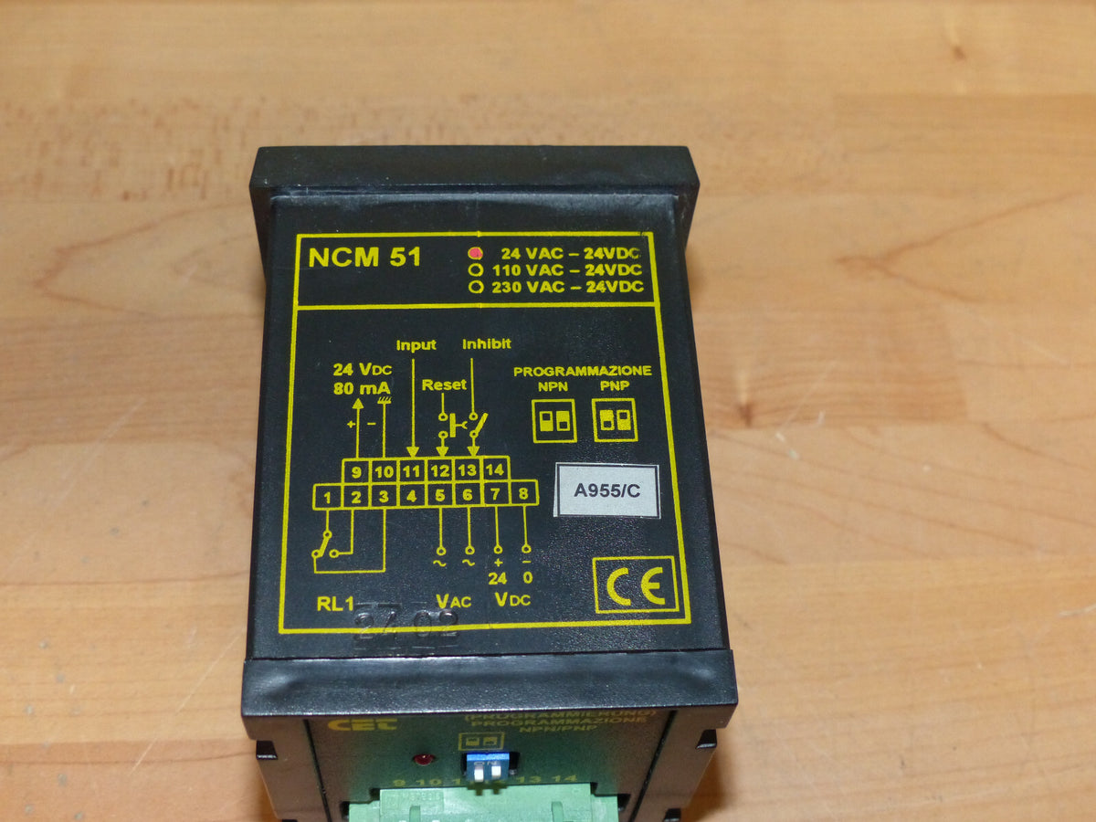 CET NCP 51 elektronischer Zähler used s.Bilder