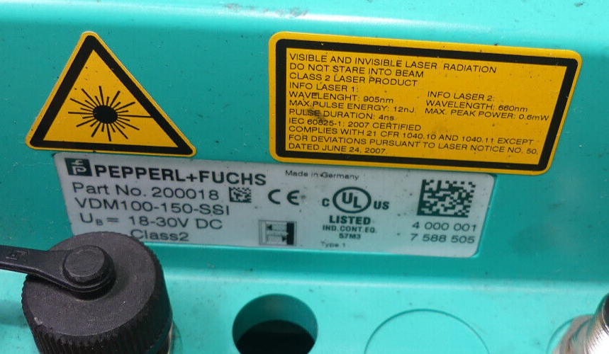 PEPPERL+FUCHS VDM100-150-SSI
