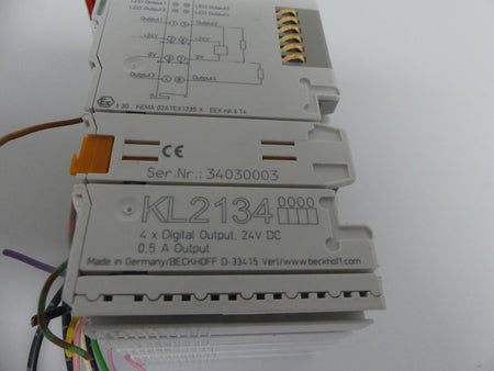 5x Beckhoff KL2134
