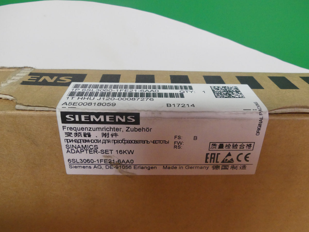 Siemens 6SL3060-1FE21-6AA0