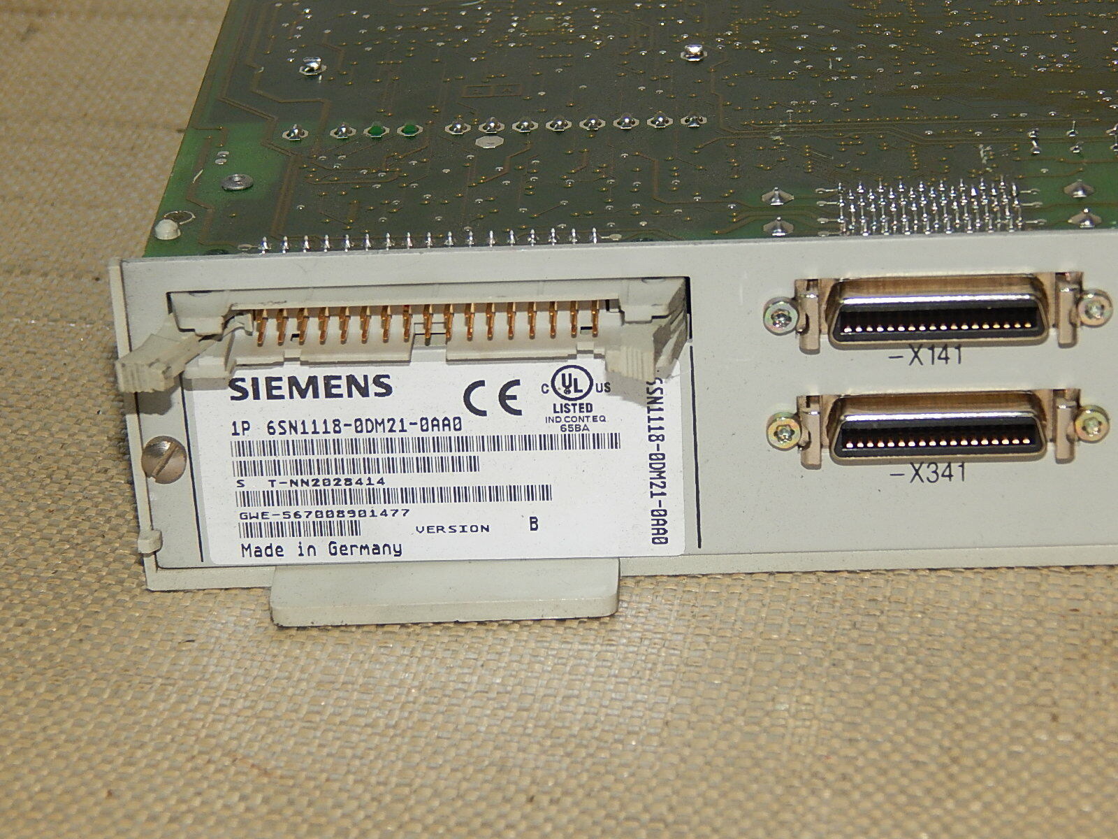 Siemens Simodrive 6SN1118-0DM21-0AA0 FS B Als Ersatzteil 