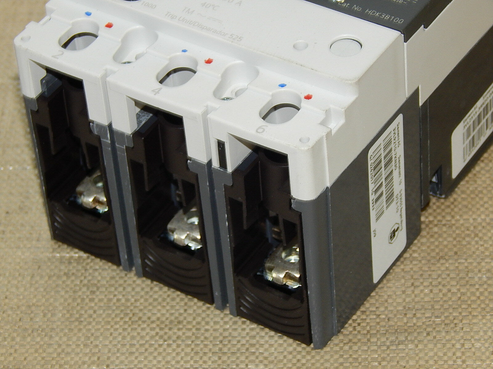 SIEMENS 3VL2515-3RR30-0AA0 + 3VL9210-7KN30 Leistungsschalter 100A used