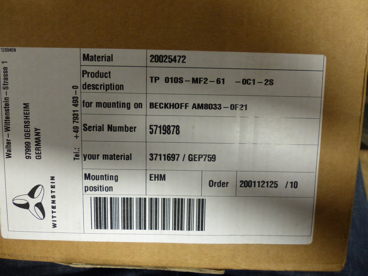 Wittenstein Alpha TP 010S-MF2-61 -0c1-2s