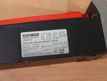 Euchner CET3-AR-CRA-AH-50X-SH-110103 Sicherheitsschalter