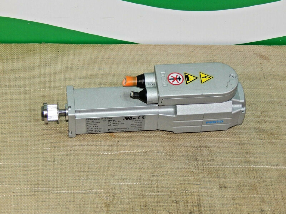  FESTO Servomotor EMMS-AS-40-M-LS-TMB  used