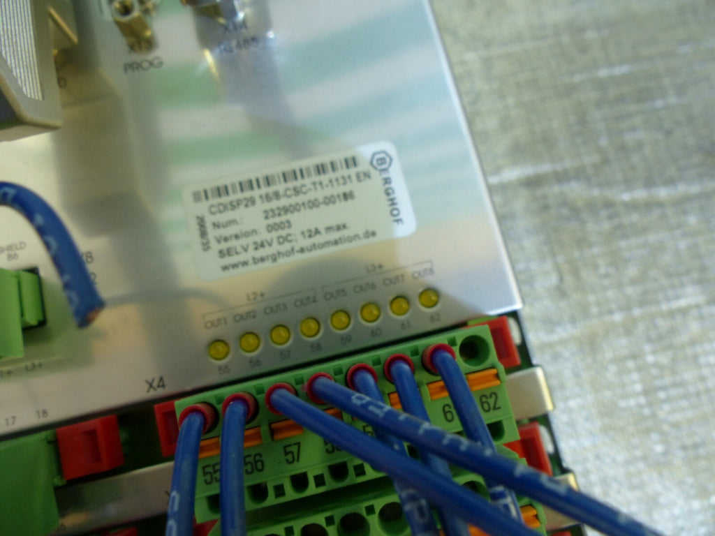  EISENMANN BERGHOF CDISP29  16/8-CSC-T1-1131 EN Display Panel