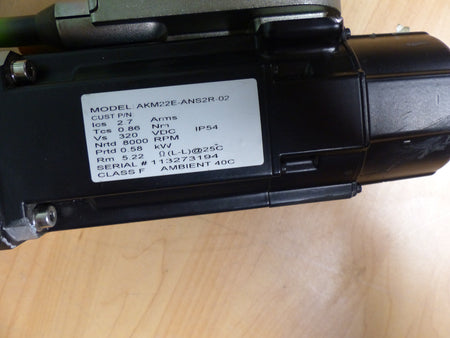 KOLLMORGEN Servomotor AKM22E-ANS2R-02 + Micron X-TRUE 60