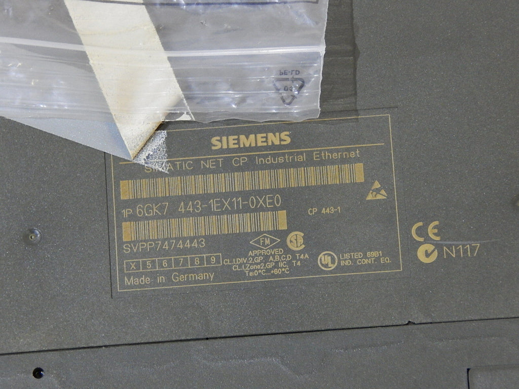 SIEMENS SIMATIC NET CP 443-1  6GK7443-1EX11-0XE0 | 6GK7 443-1EX11-0XE0 E:04 used