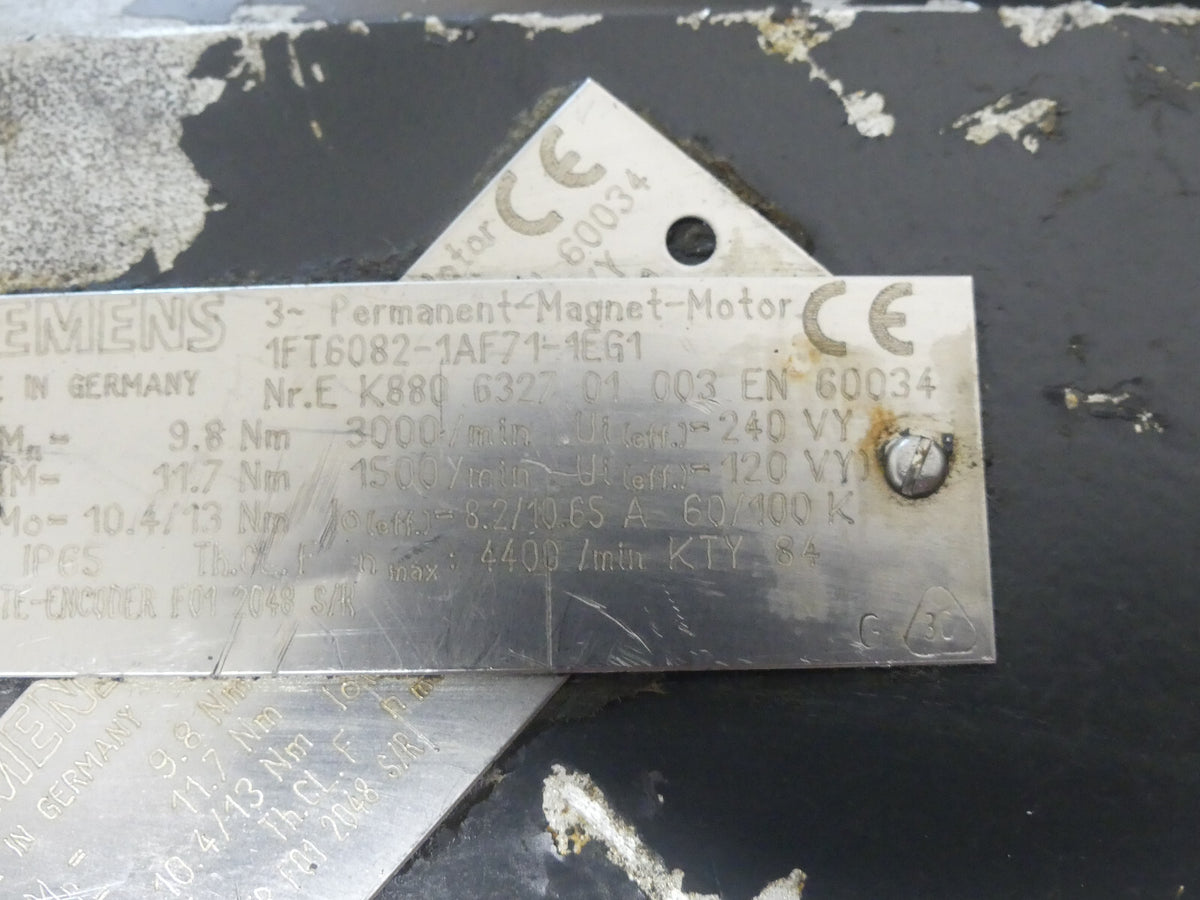 Siemens 1FT6082-1AF71-1EG1