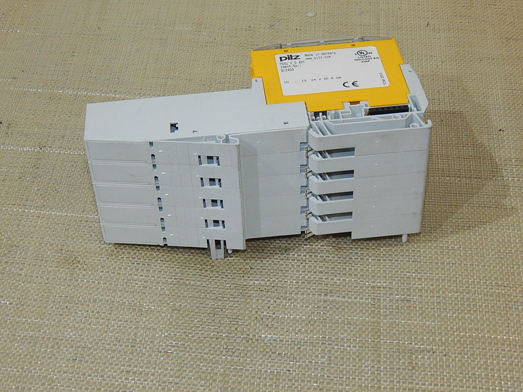 5x PILZ PSSu E S 4DI 312400 24VDC 6mA Used