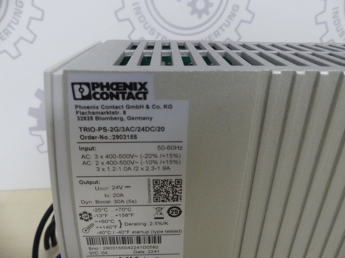 Phoenix Contact TRIO-PS-2G/3AC/24DC/20