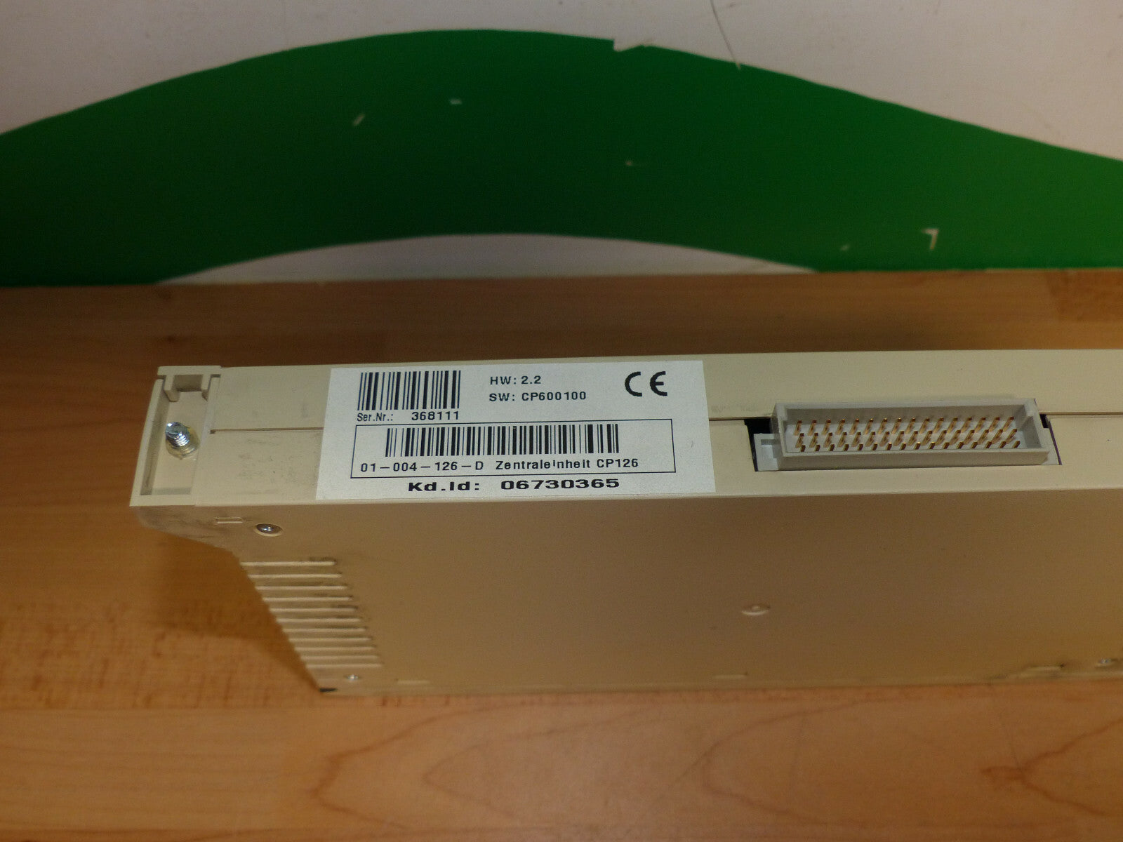 MANNESMANN DEMAG I SIGMATEK ETEK I Zentraleinheit CP126 I Kd. 06730365 I HW: 2.2