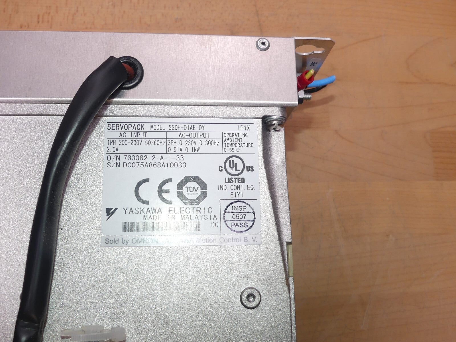 Omron SGDH-01AE-0Y + JUSP-NS600