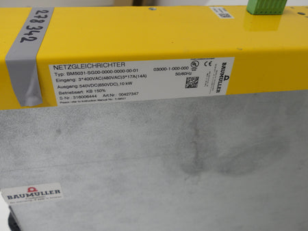 BAUMÜLLER BM5031-SG00-0000-0000-00-01