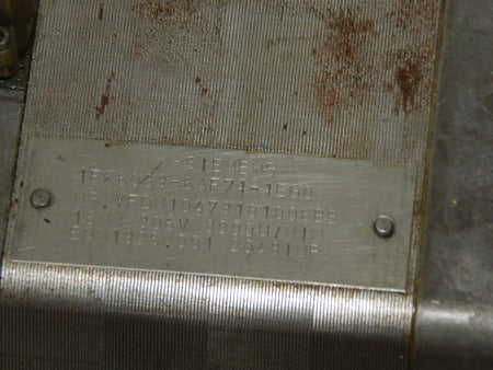 Siemens Servomotor 1FK6083-6AF71-1EG0  Used