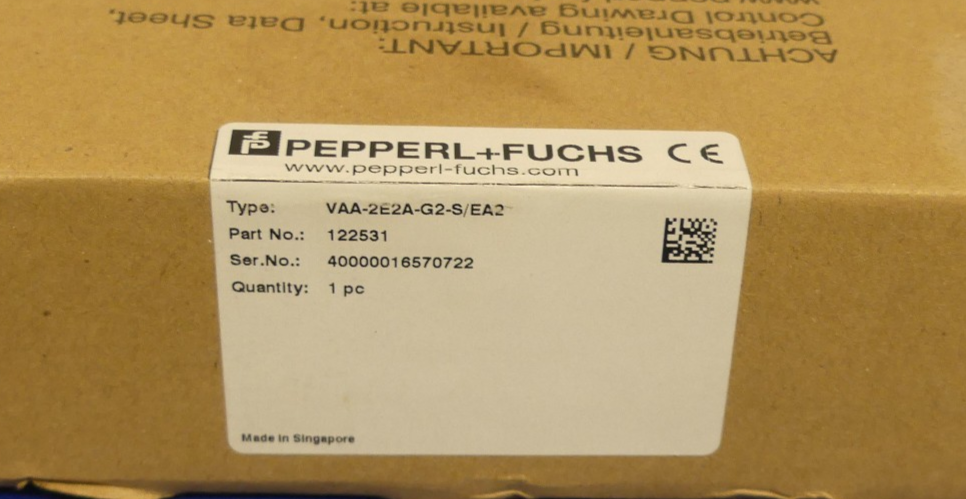 PEPPERL+FUCHS VAA-2E2A-G2-S/EA2