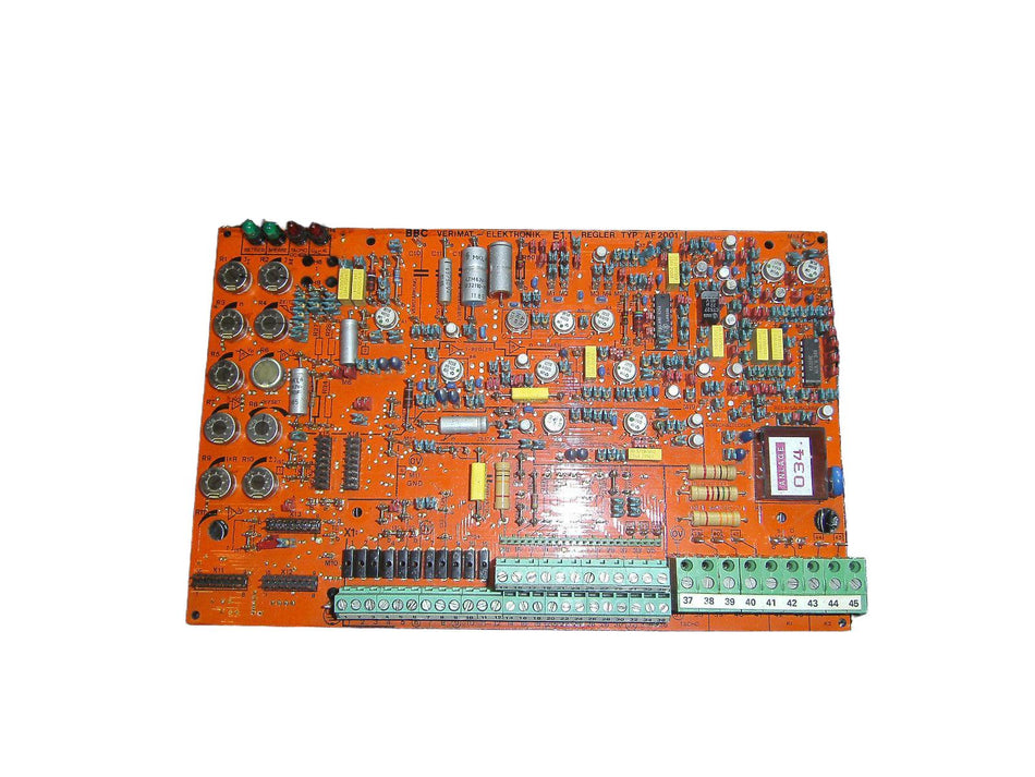 BBC VERIMAT-Elektronik E1-1 Regler Typ.AF2001