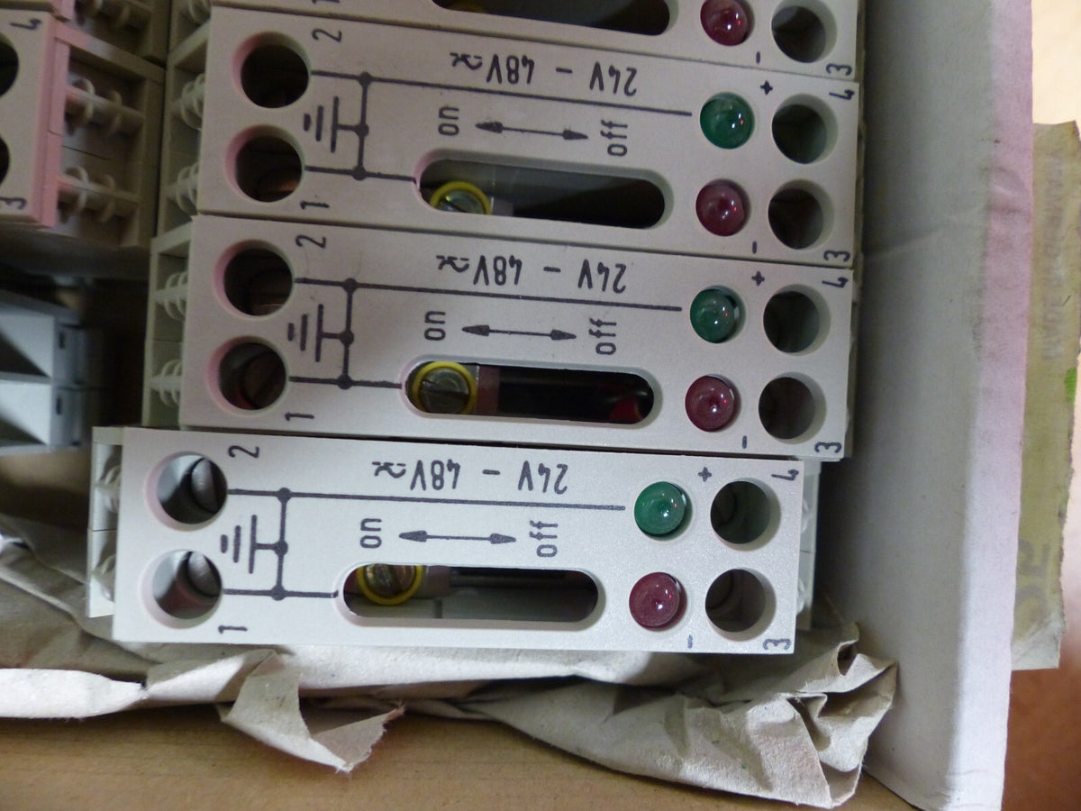 21 x  Stück Wieland Erdleitertrennklemme 9760 U/8 TKE 48 V/V0  57.110.1655.0