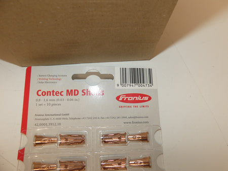Fronius - Contec MD Shell  1 set 10 piecrs X 10 0,8-106mm 420001391210 s.Bider