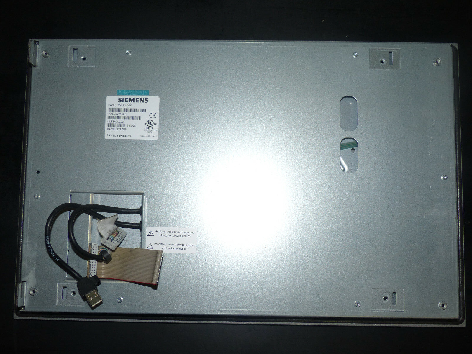 Siemens Panel 15T 677B/C A5E02713377