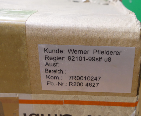 KFM Regelungstechnik R2004627  92101-99sif-99u8 Temperatur Regler