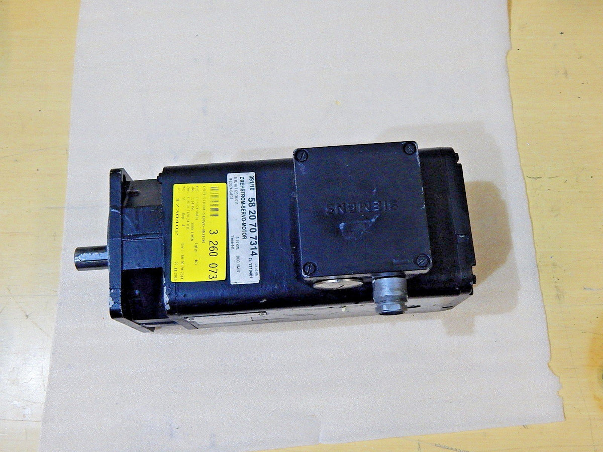 SIEMENS Perm. Magn. Mot. 1 FT 5074-0AF01 Used