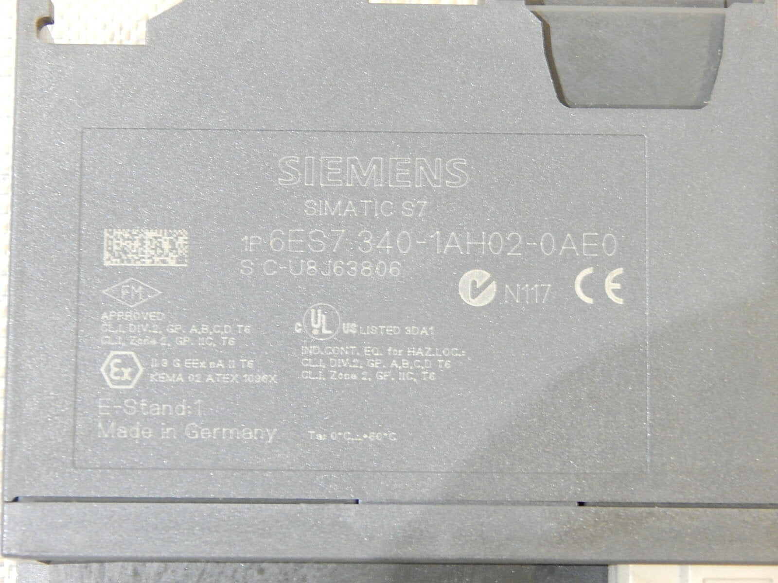  Siemens SIMATIC S7  Kommunikationsprozessor 6ES7340-1AH02-0AE0 s.Bilder 
