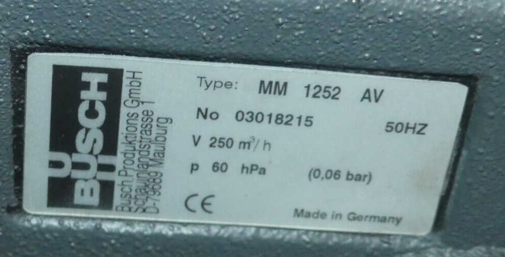 BUSCH MINK  MM 1252 AV