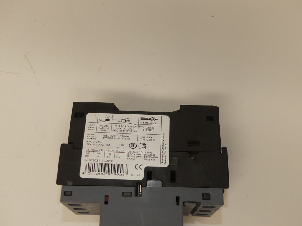 Siemens Leistungsschalter 3RV2021-1DA10