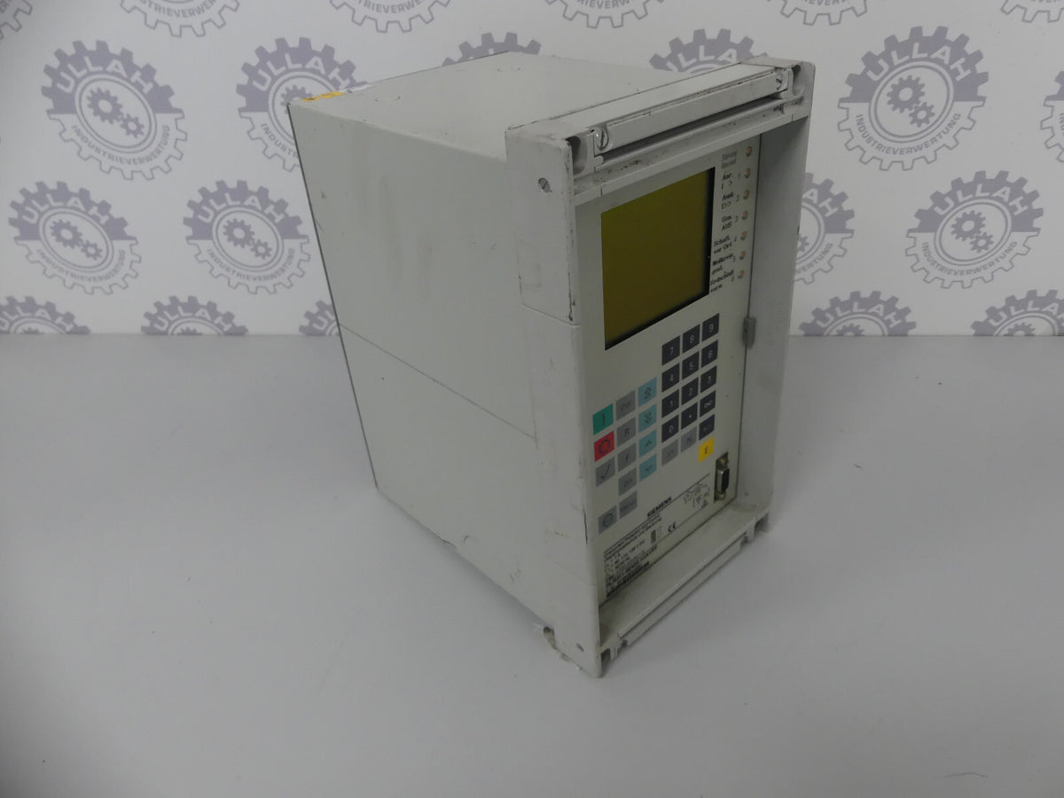 Siemens 7SJ5311-4EA02-1CA1/FF Überstromseitschutz