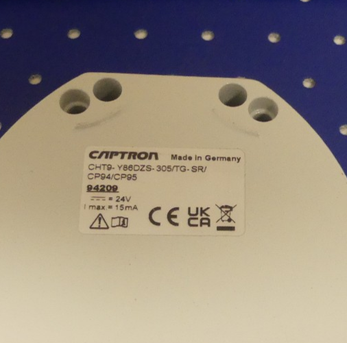 Captron CHT9-Y86DZS-305/TG-SR/CP94/CP95  Sensortaster