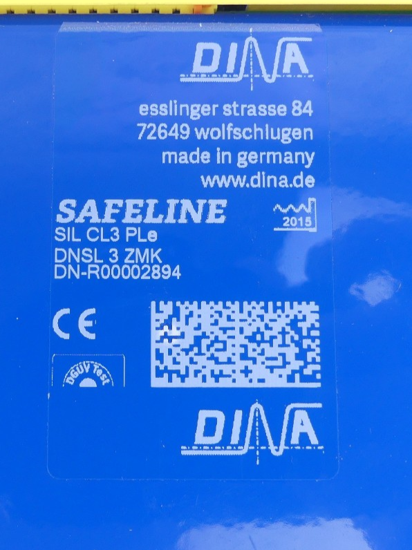 Dina Elektronik Safeline SIL CL3 PLe DNSL-ZMK DNSL-DR DNSL-DR
