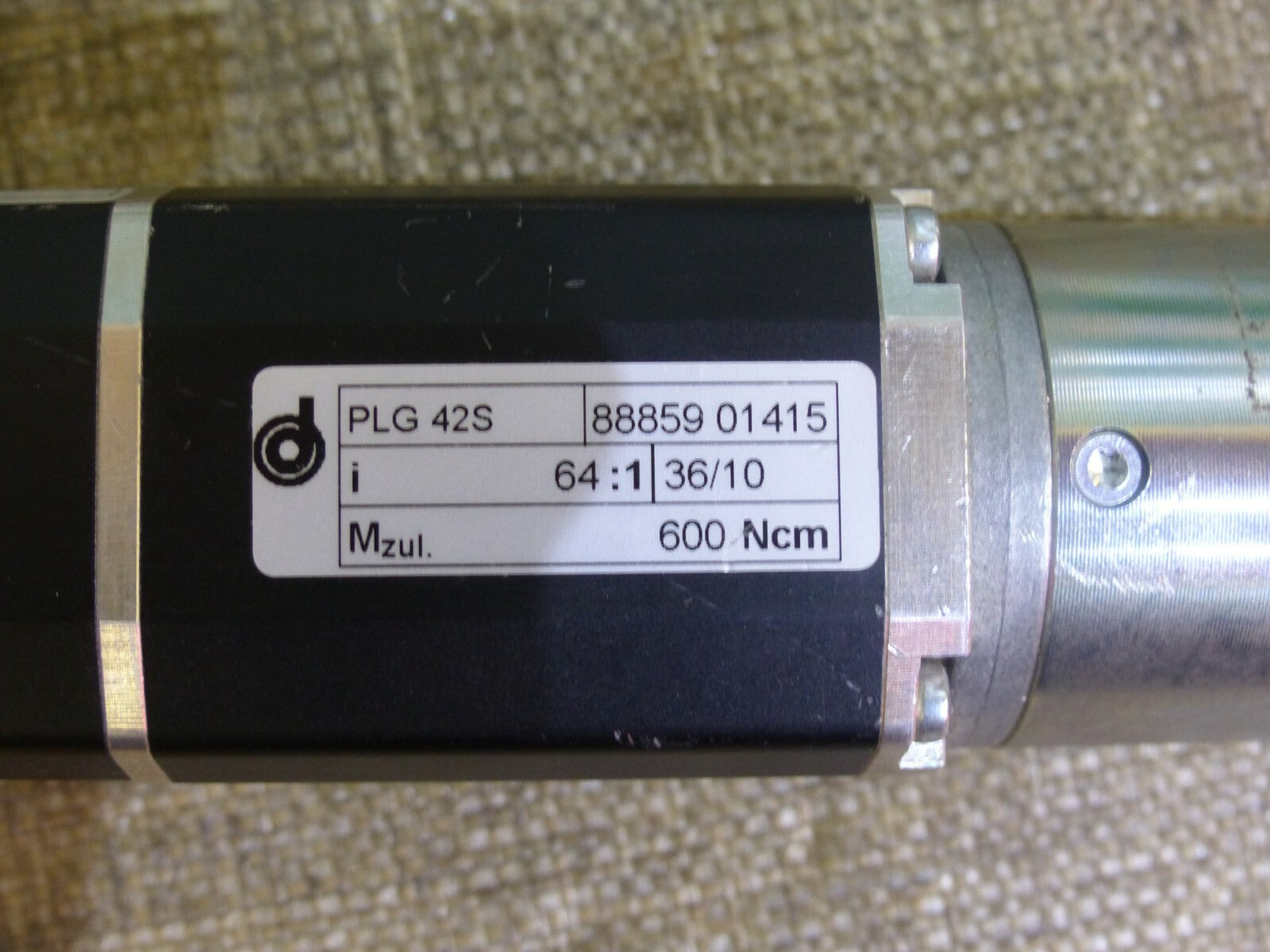 Dunkermotoren BGE45 + BG45X15 + PLG42 S