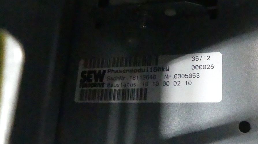 SEW EURODRIVE MDX61B1600-503-2-0T/L