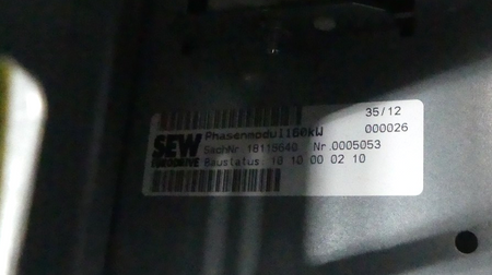 SEW EURODRIVE MDX61B1600-503-2-0T/L