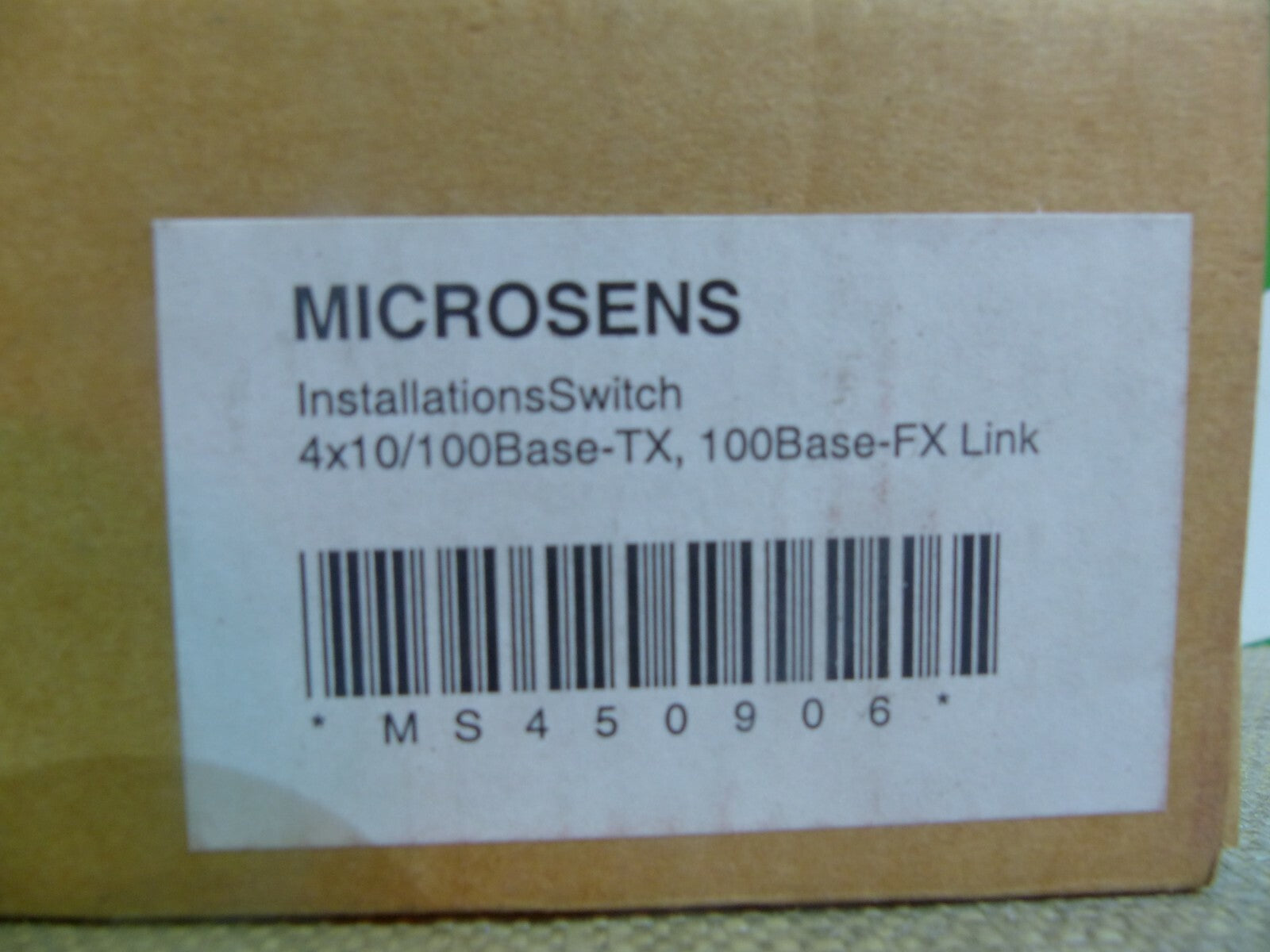 Microsens Ethernet 4x10/100Base-TX