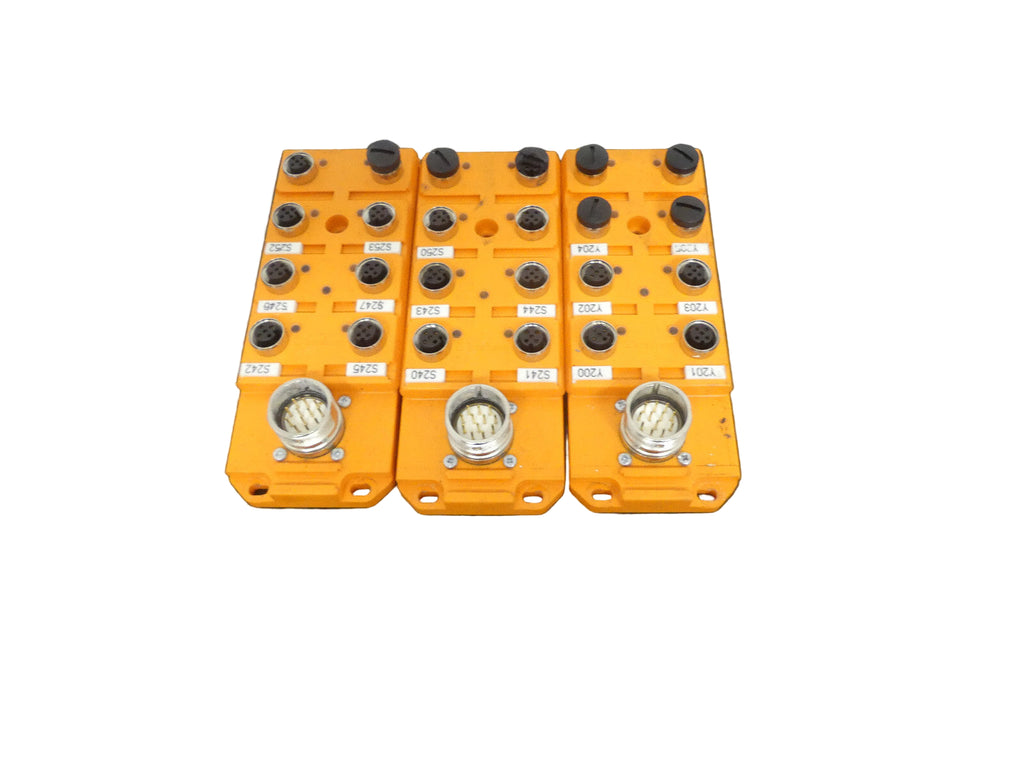 3x Lumberg ASBS8/LED-5/4