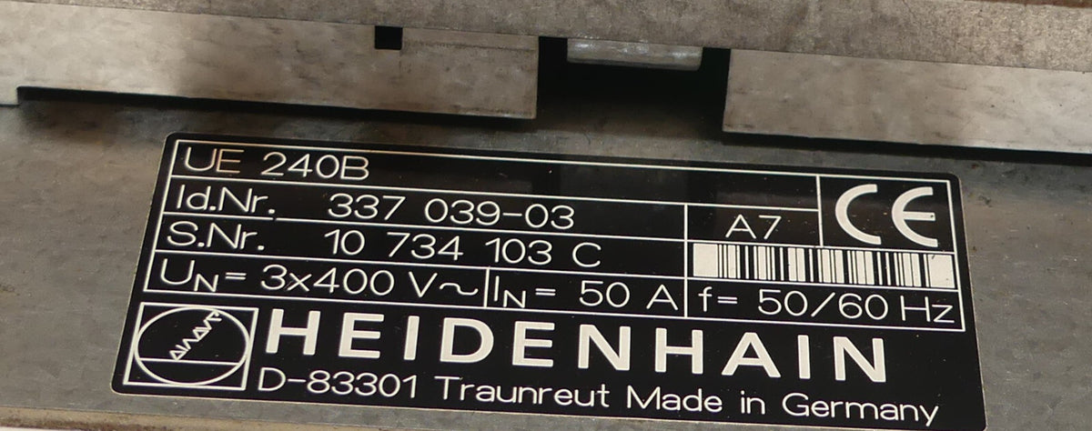 HEIDENHAIN UE 240B  UE240B Id.Nr. 337 039-03