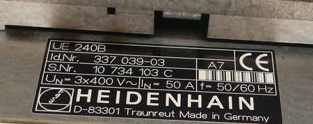 HEIDENHAIN UE 240B  UE240B Id.Nr. 337 039-03