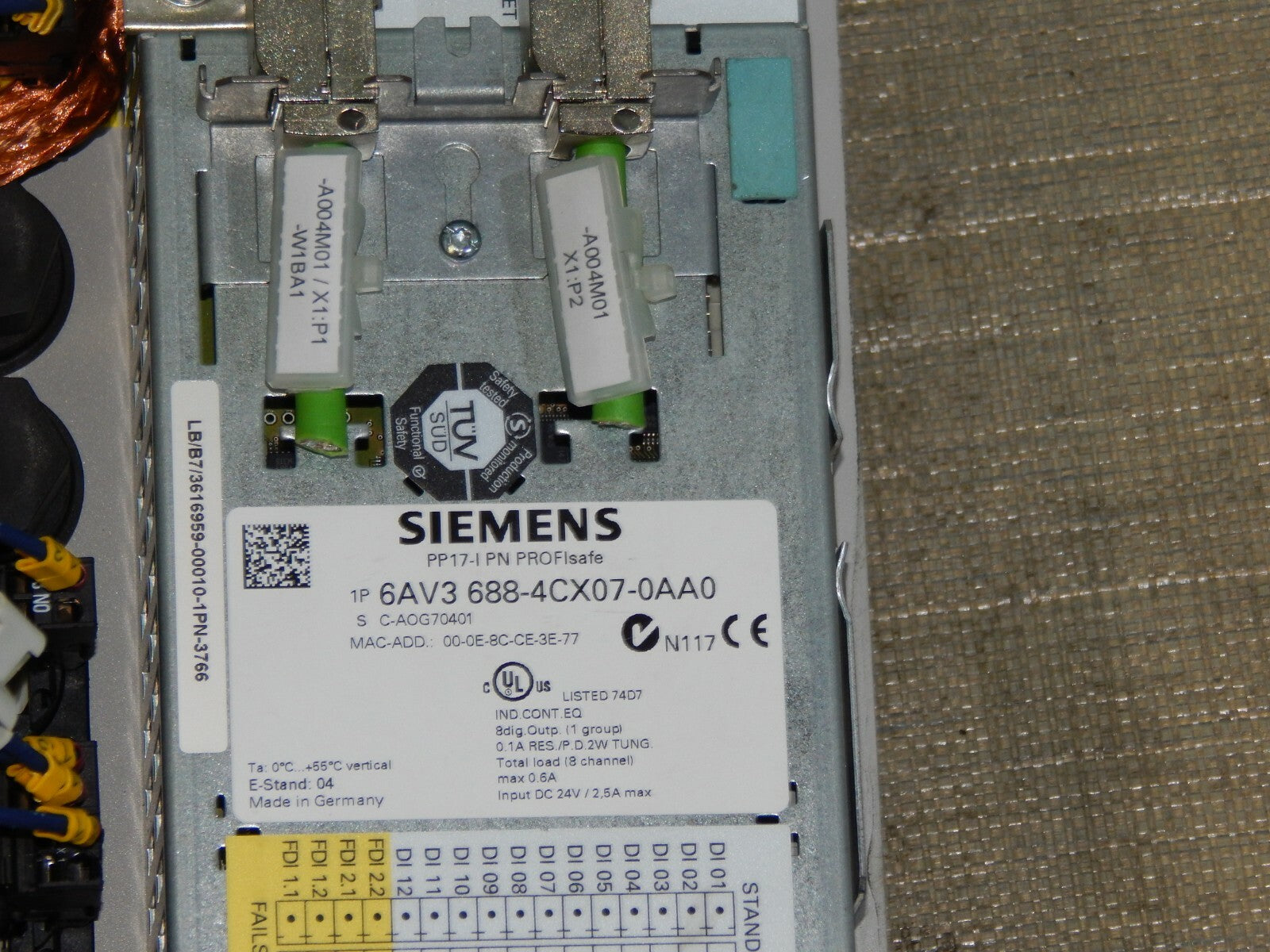 Siemens 6AV3688-4CX07-0AA0 / 6AV3 688-4CX07-0AA0 s. Bilder