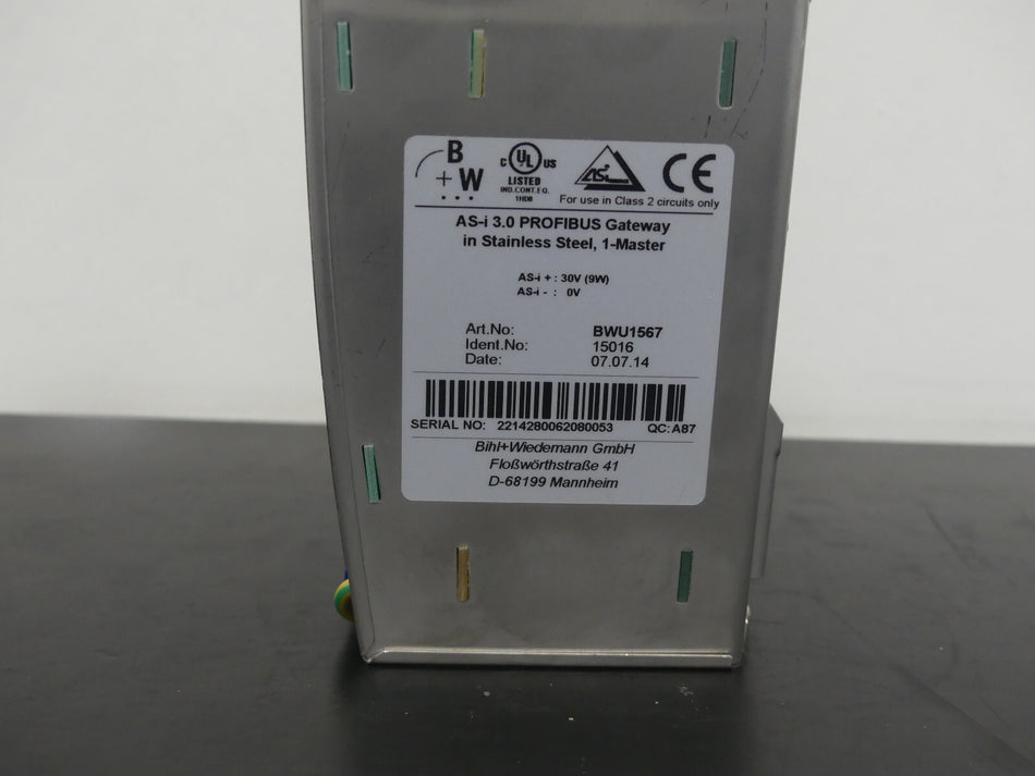 Bihl+Wiedemann BWU1567 AS-i 3.0 PROFIBUS s.Bilder