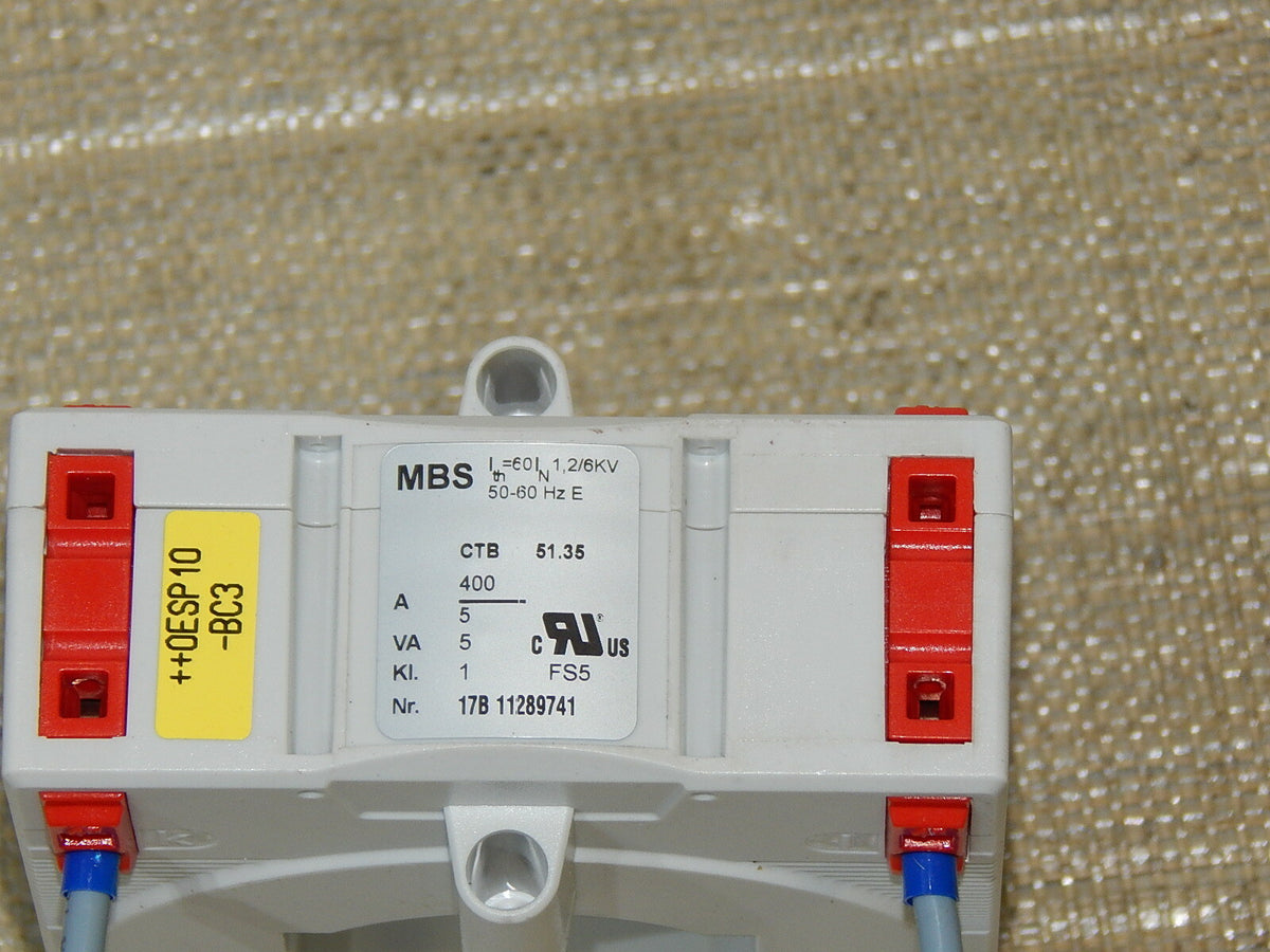 MBS Stromwandler CTB 51.35 FS5 5 AMP  used