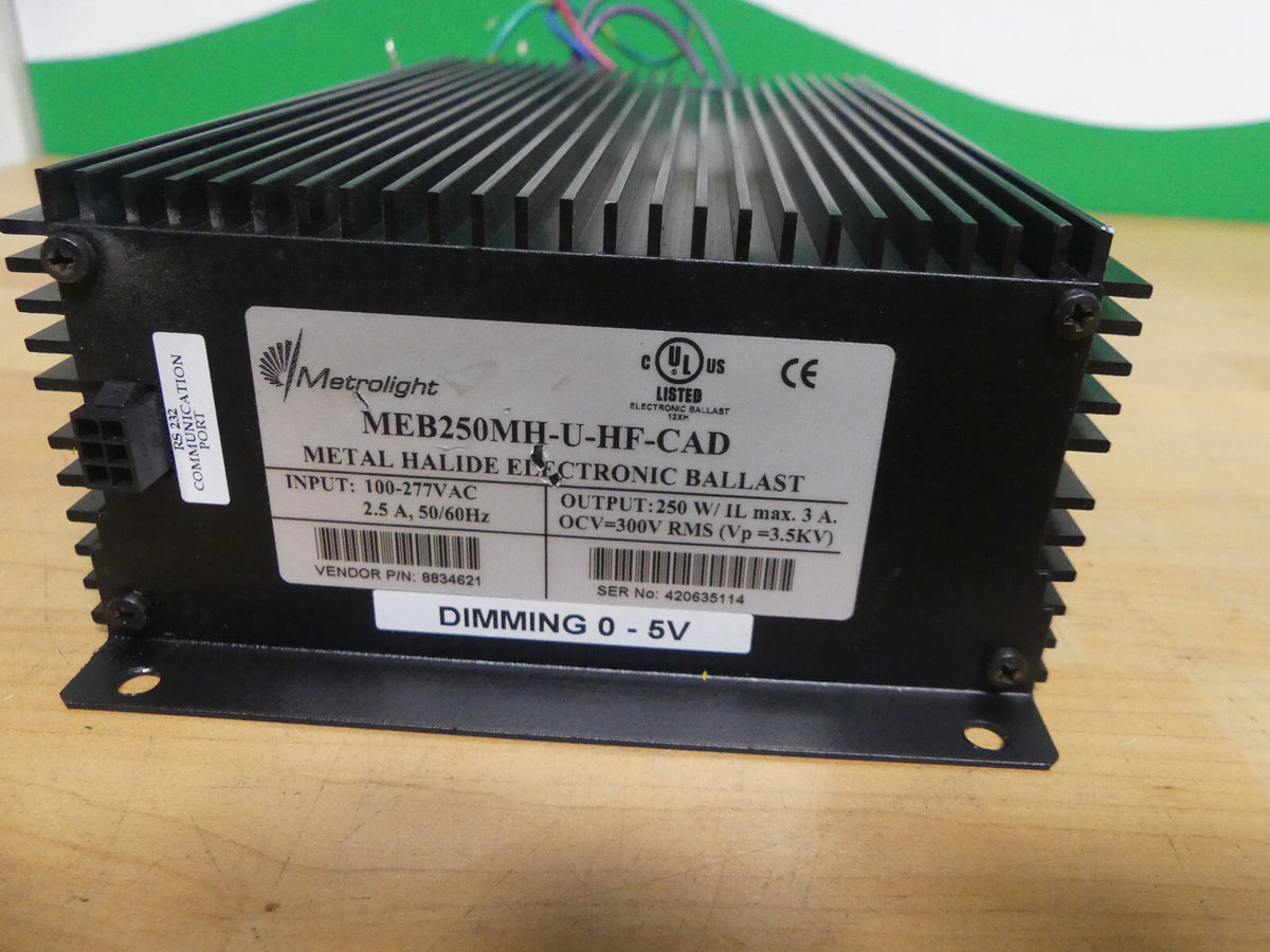 Metrolight  MEB250MH-U-HF-CAD METALLHALOGENID ELEKTROIC BALLST