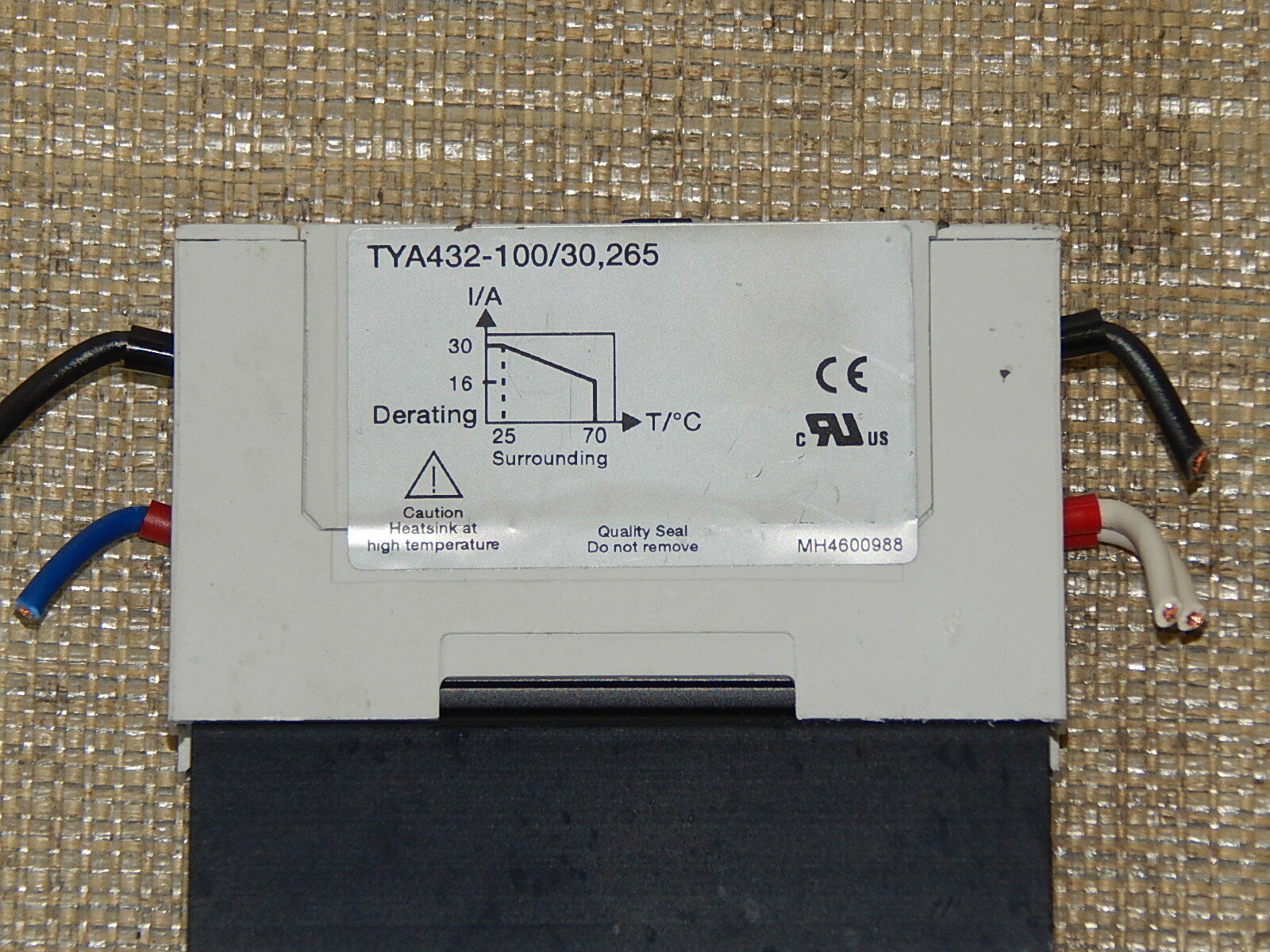 Jumo TYA 432-100 30,265 Relay  used