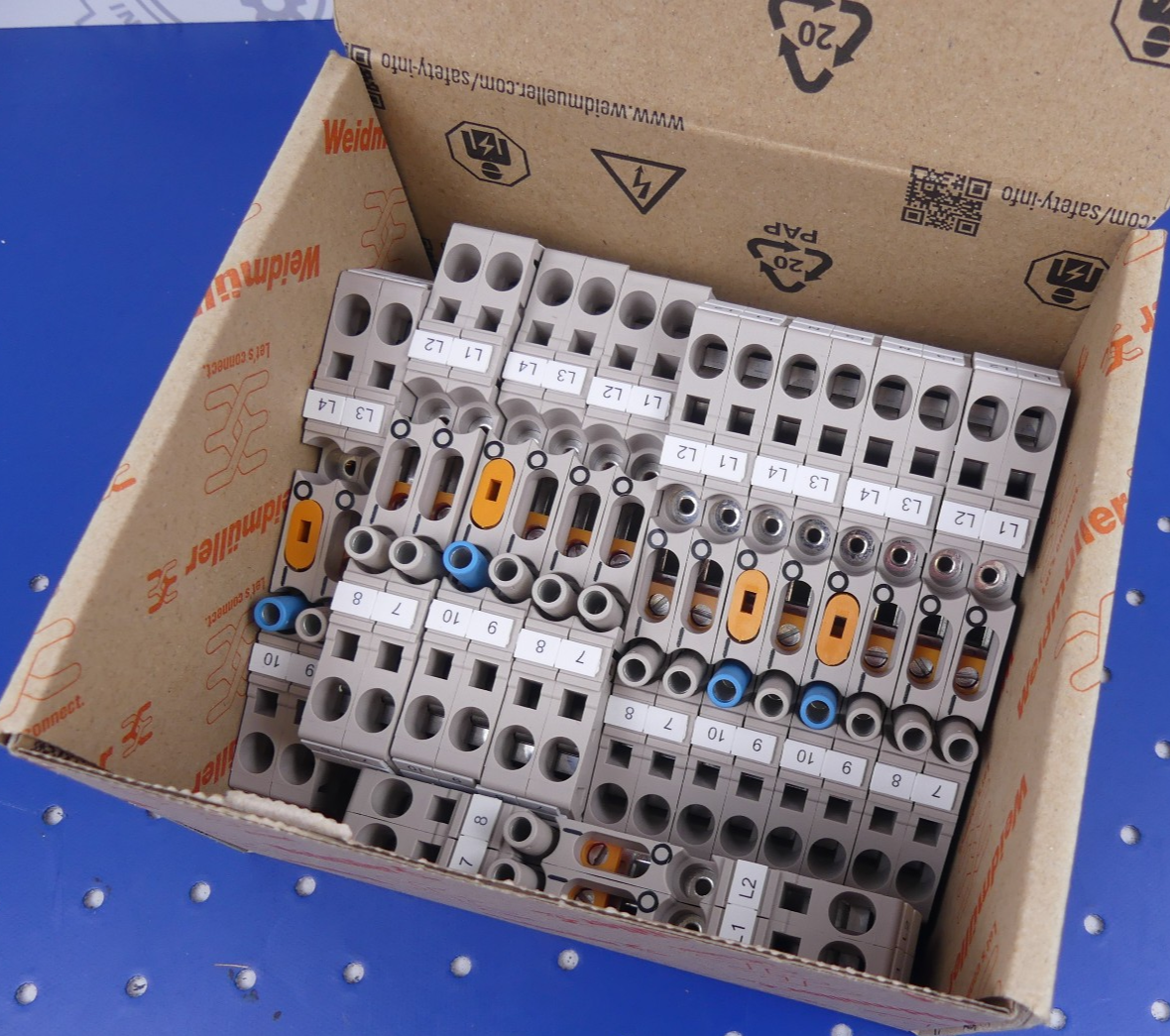 Weidmüller Klemmblock LST 7ZTL6 3ZDT6 8836880000 10St