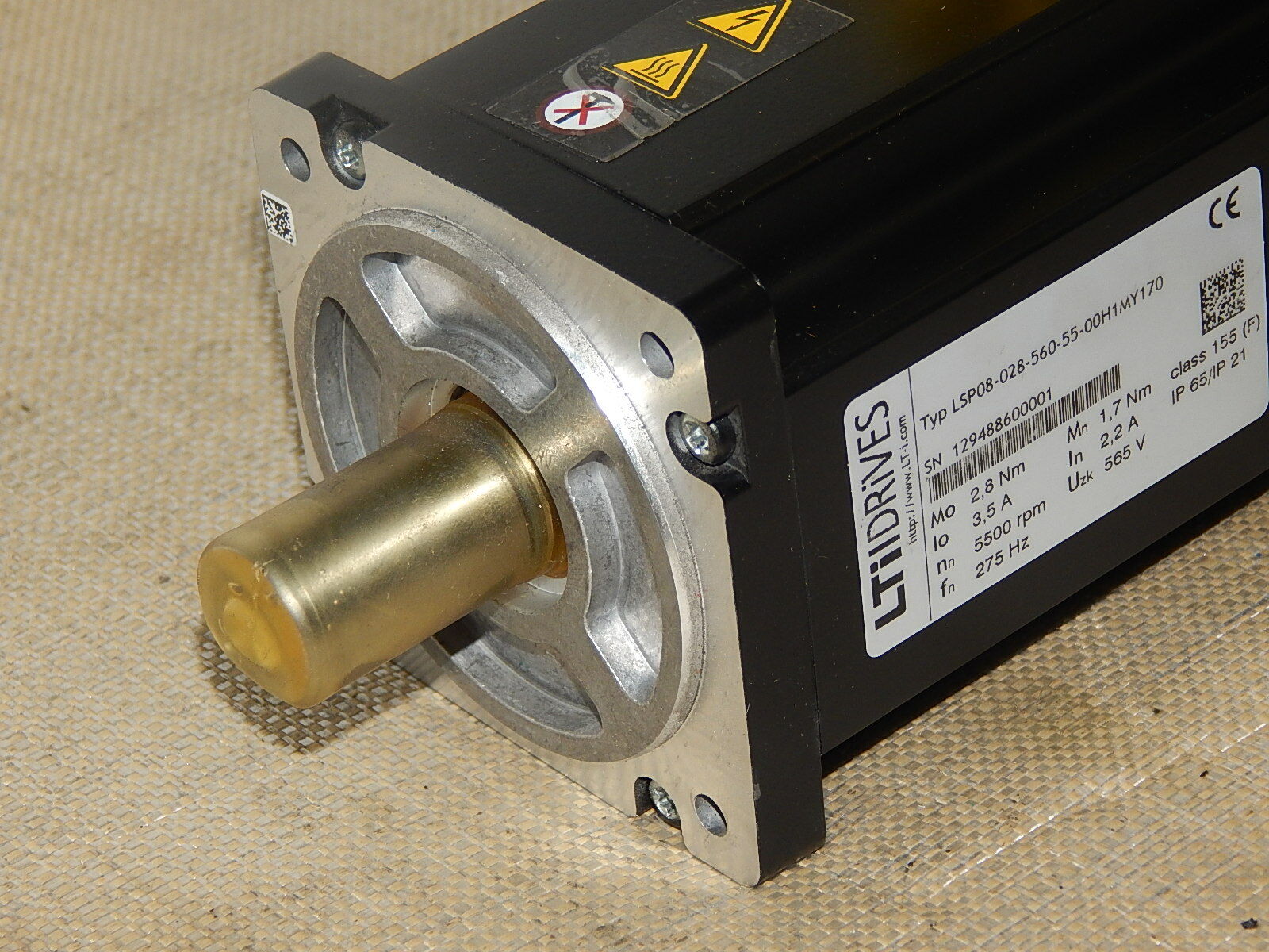 LTi Drives LSP08-028-560-55-00H1MY170 Servomotor Unbenutzt